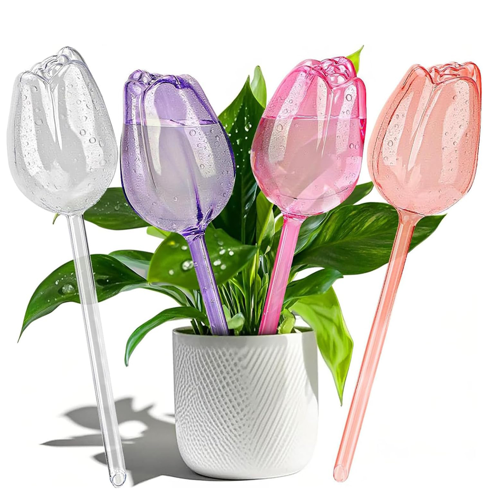 กระถางปลูกต้นไม้รูปทรงดอกทิวลิ - Self Watering Insert บทวิจารณ์และราคา