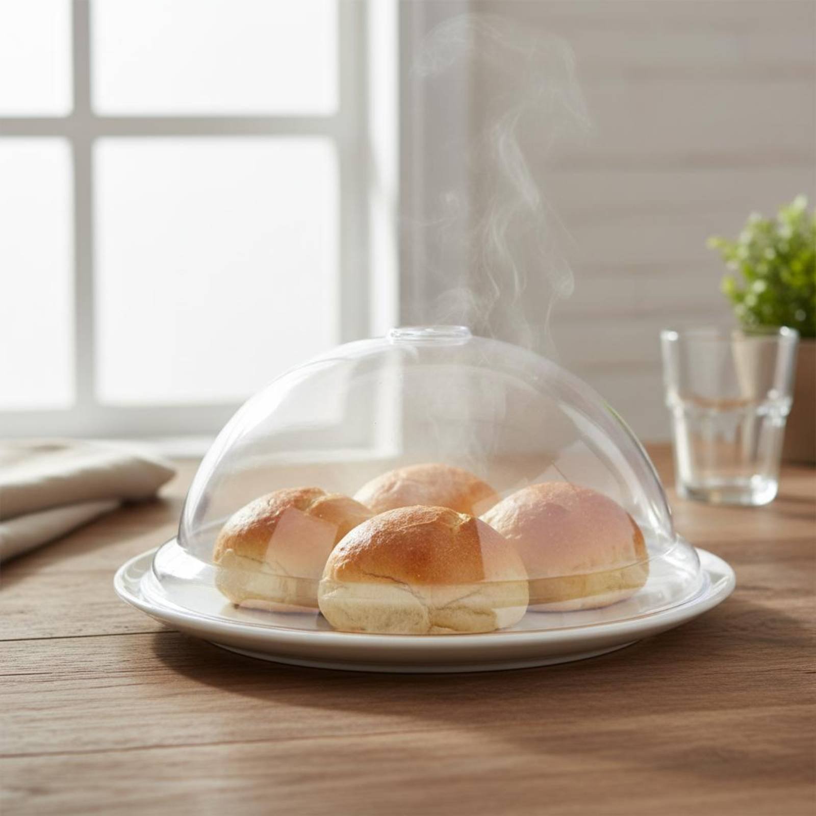 ฝาครอบเค้กใสกันฝุ่น ป้องกันควา - Plastic Dome Clear บทวิจารณ์และราคา