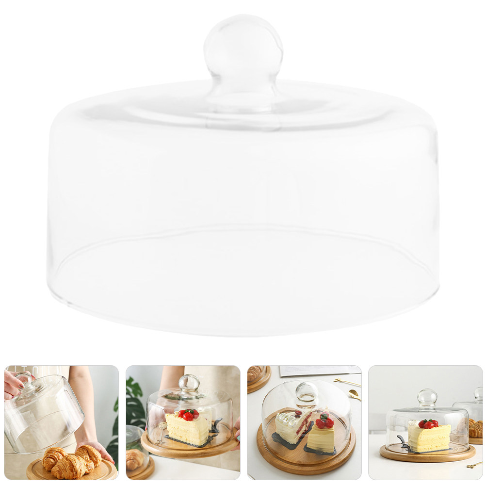 ฝาครอบเค้กแก้วใสขนาด 18 ซม. สำ - Plastic Dome Clear บทวิจารณ์และราคา