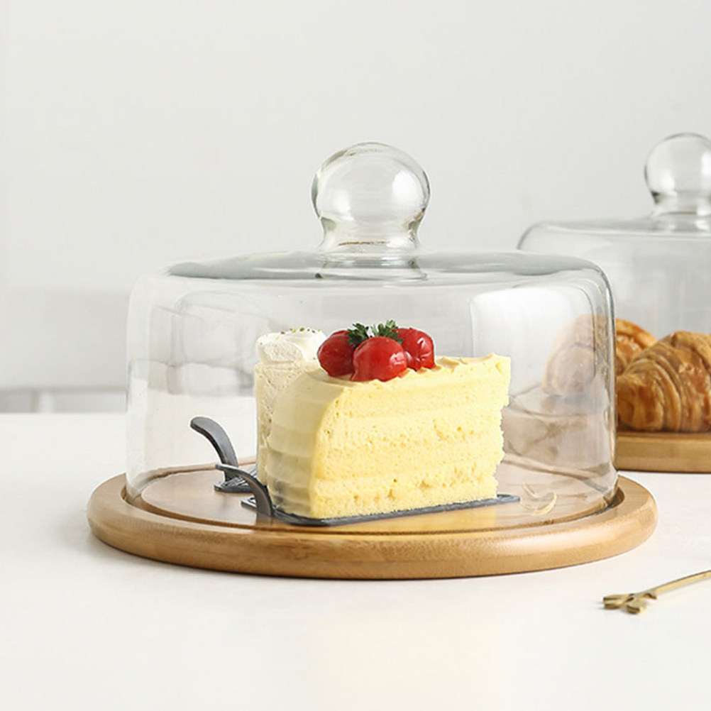 ฝาครอบเค้กแก้วใสขนาด 18 ซม. สำ - Plastic Dome Clear บทวิจารณ์และราคา