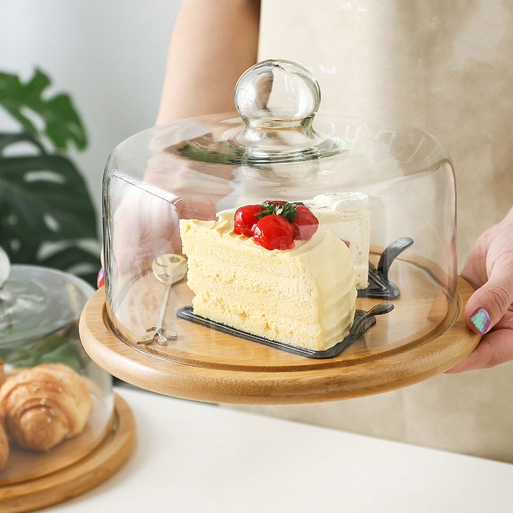 ฝาครอบเค้กแก้วใสขนาด 18 ซม. สำ - Plastic Dome Clear บทวิจารณ์และราคา