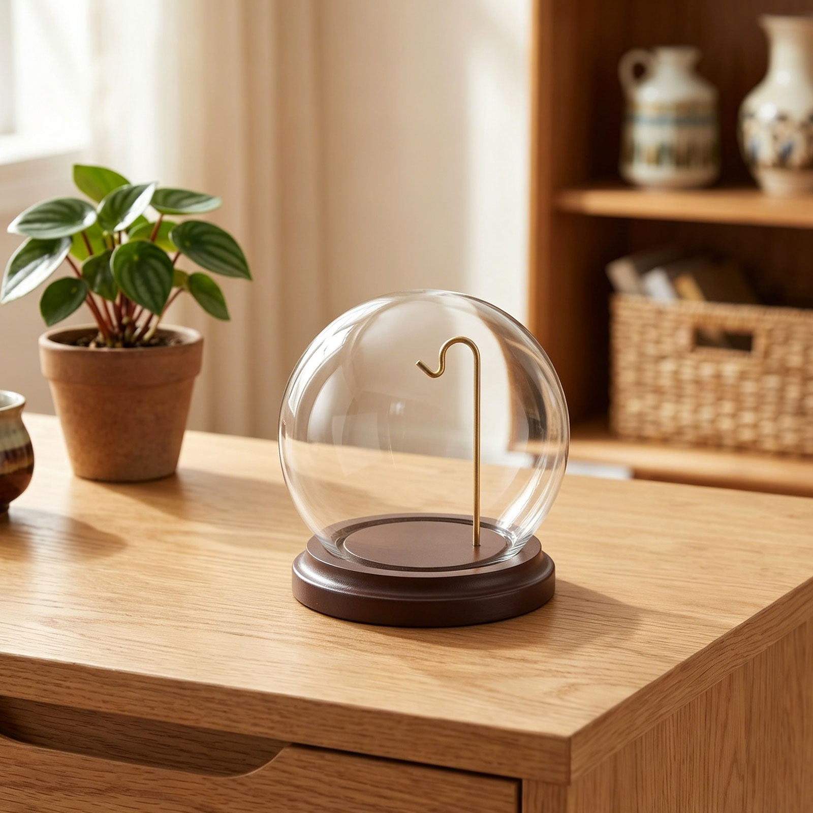 โดมโชว์นาฬิกาพก กระจกใส พร้อมฐ - Plastic Dome Clear บทวิจารณ์และราคา